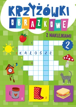 Krzyżówki obrazkowe z naklejkami 2