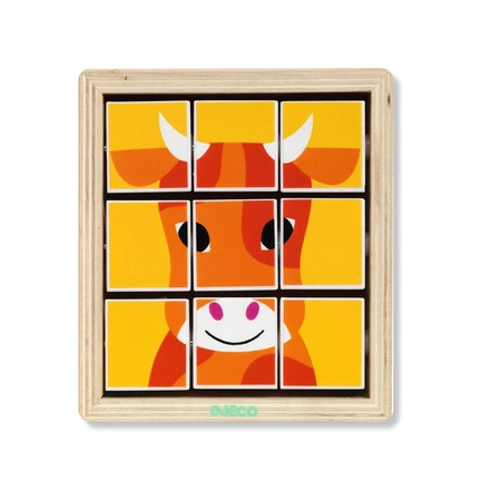 Układanka w drewnianej ramce ANIMOROLL DJ01955