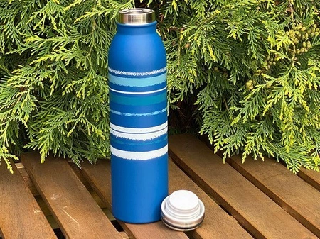 Butelka termiczna Stripes 0,6l H&H LIFESTYLE