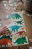 Mudpuppy Puzzle dwustronne Dinozaury 100 elementów 6+