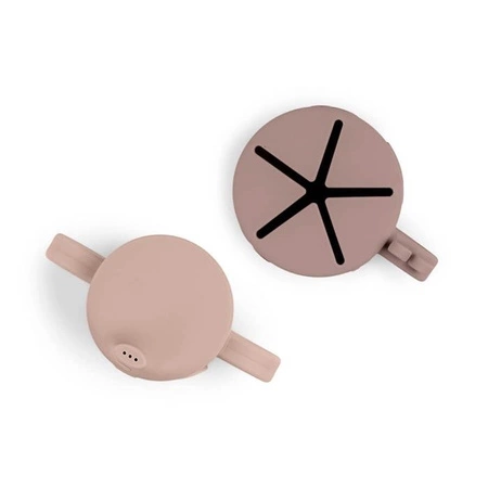 Done by Deer Peekaboo Kubek z Nakładką i Kubek na Przekąski Powde