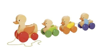 Mama kaczka i małe kaczuszki, goki -  zabawki na roczek
