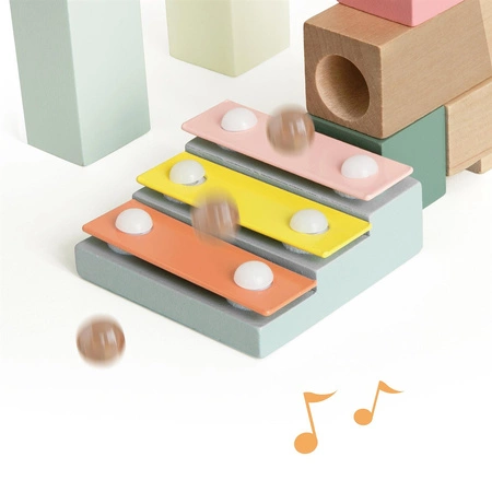 CLASSIC WORLD Drewniany Tor Marmurowy Dla kulek 3+