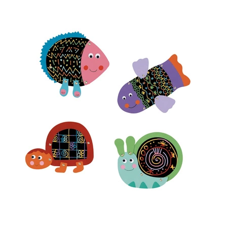 Wydrapywanka, składanka ZABAWNE ZWIERZĘTA DJ09094