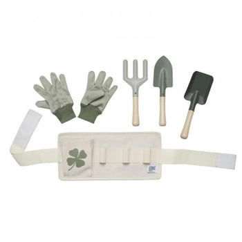 Pas małego ogrodnika z narzędziami, Jabadabado