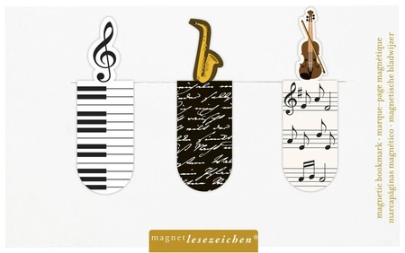 Zakładki magnetyczne - Muzyka