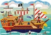 Książeczka z naklejkami wielokrotnego użytku Pirat 19102-Melissa & Doug, naklejki dla dzieci