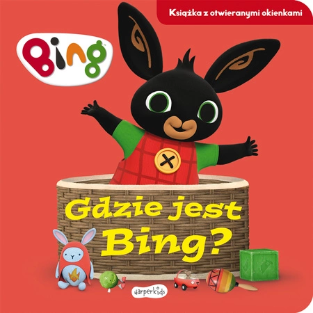 Gdzie jest Bing? Książka z otwieranymi okienkami. Bing