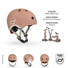 SCOOTANDRIDE Kask XXS-S dla dzieci 1-5 lat Mocha