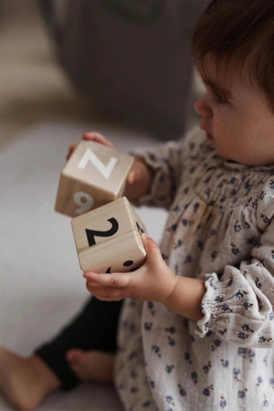 Klocki matematyczne drewniane, ooh noo