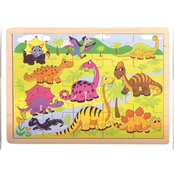 Puzzle Dinozaury