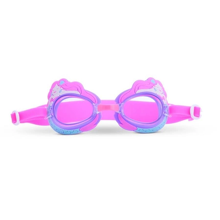 Okulary do pływania dla dzieci, Mini syrenka, fiolet, 3+, Aqua2ude