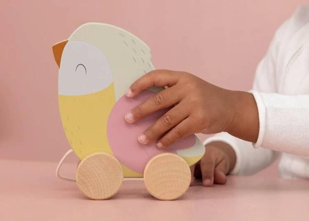 Little Dutch Ptaszek do ciągnięcia Flowers & Butterflies LD7086