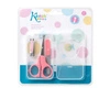 Zestaw do manicure, różowy, Kiokids
