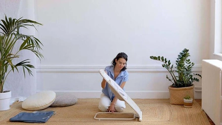 Beaba Leżaczek składany Eazy Relax Greige