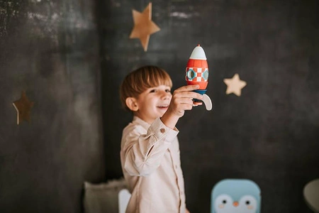 Rakieta drewniana magnetyczna, Janod