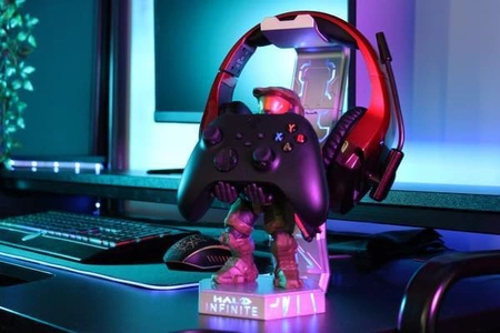 Stojak Halo Master edycja Deluxe plus podstawka na słuchawki (20 cm)