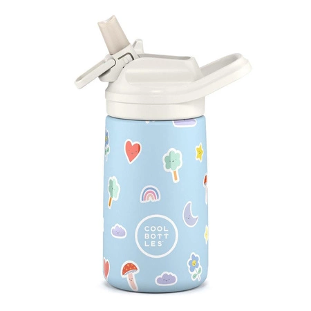 Cool Bottles Butelka termiczna Kiddie 350 ml Rainbow Clouds