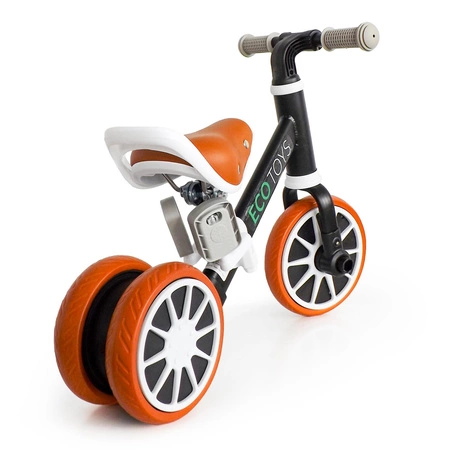 Rower rowerek biegowy jeździk z pedałamiI 2w1 czarny