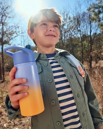 Skip Hop Butelka Termiczna z Ustnikiem 450ml Ombre Blue Wander