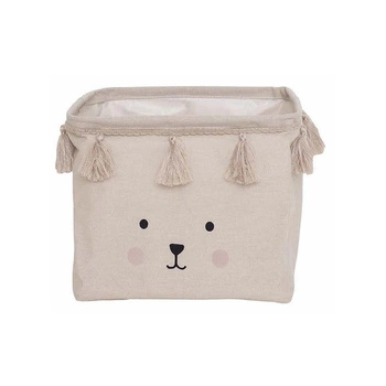 Materiałowy kosz na zabawki- miś, Jabadabado