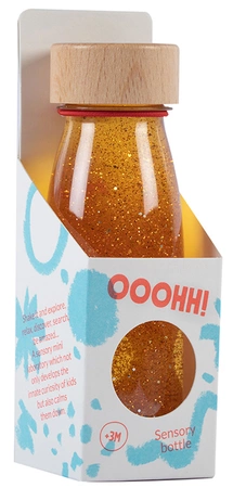 Petit Boum, Butelka sensoryczna FLOAT kurkuma