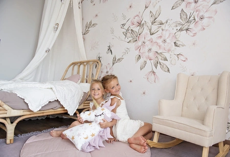 ROSE GARDEN - Tapeta Dziecięca W Wielkie Kwiaty Malumi