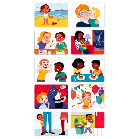 Magnetyczna układanka Emocje, Janod