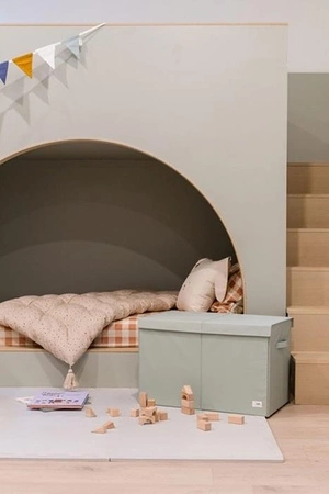 3 Sprouts Pudełko Zamykane Recycled Solid Green