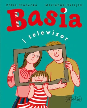 Basia i telewizor. Basia