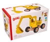 Drewniany samochód Złota koparka Goki