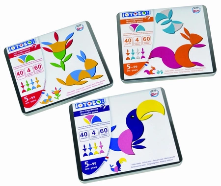 Podróżna układanka magnetyczna KRÓLIK ITN-CDLA