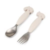 Done by Deer Sztućce dla Dziecka Easy-Grip Sand 2 szt.