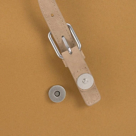 Lassig Green Label Plecak dla mam z akcesoriami Rolltop Backpack curry