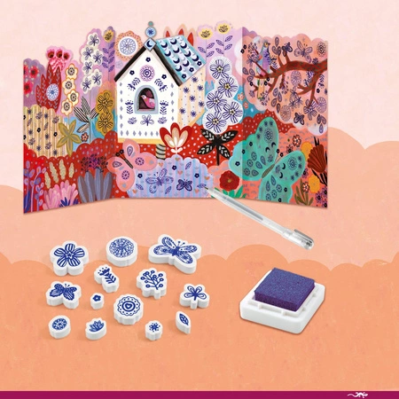 Zestaw artystyczny "OGRÓD" 6w1 DJ09330