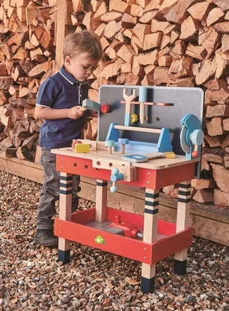 Drewniany warsztat, stolik, Tender Leaf Toys