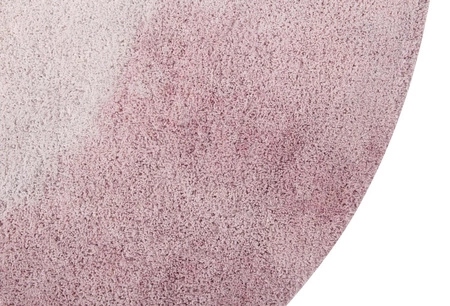 Lorena Canals Dywan bawełniany Tie-Dye Vintage Nude Ø 150 cm