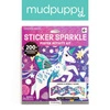 Mudpuppy Zestaw do wyklejania Naklejki holograficzne 200+ szt. z plakatem Magiczne jedronożce 4+