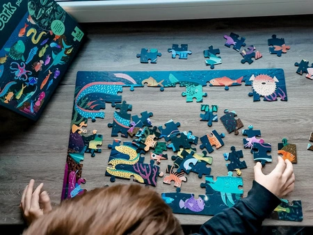 Puzzle świecące w ciemności Apli Kids - Ocean 5+
