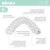 Beaba Ergonomiczna poduszka rogal dla kobiet w ciąży i karmiących Big Flopsy ™ Print Jersey Howell White