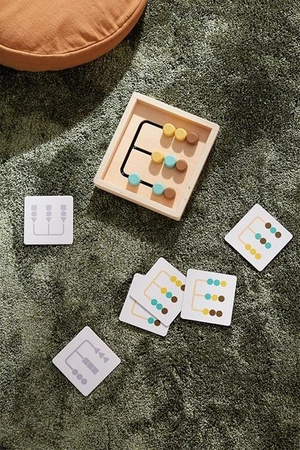 Kids Concept Drewniana Tablica Do Sortowania Kształty i Kolory