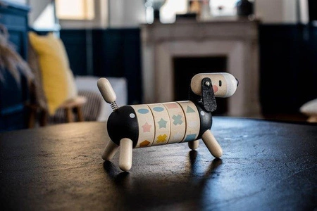 Drewniany sorter obrotowy Pies Sweet Cocoon, Janod