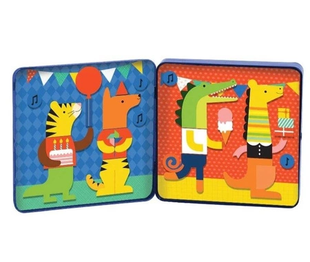 Petit Collage Układanka Magnetyczna Przyjęcie 38el.