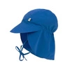 Lassig Czapka przeciwsłoneczna z daszkiem i osłoną karku UV80 Splash & Fun blue, rozm. 46/49