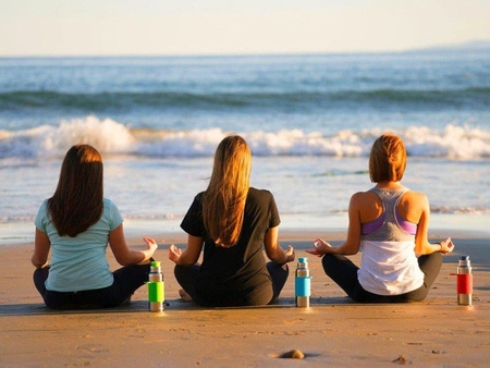 Termobutelka dla dorosłych 650 ml, zielona, Pura