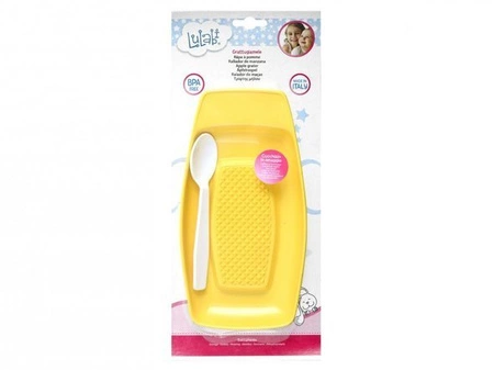 Plastikowa tarka do warzyw i owoców 3m+ LULABI