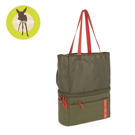 Lassig Casual Label Torba termiczna do wózka z możliwością powiększenia 2w1 Olive