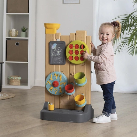 SMOBY Ścianka Aktywności Dwustronna - Tablica Manipulacyjna Montessori