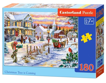 Puzzle 180 Christmas Tree is Coming B-018550