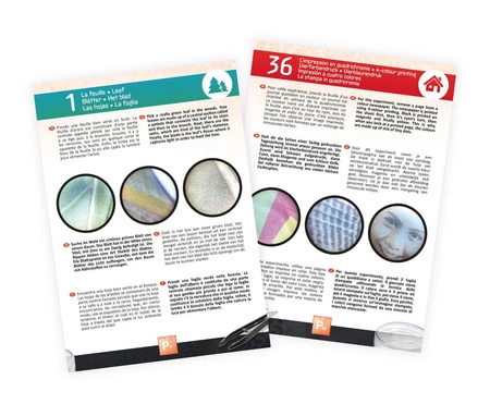 Mikroskop dwuokularowy 40 doświadczeń MR500